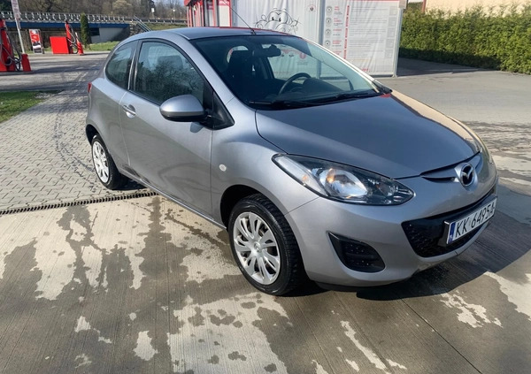 Mazda 2 cena 15500 przebieg: 213062, rok produkcji 2011 z Kraków małe 29